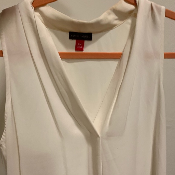 Vince camuto white blouse - Picture 2 of 3